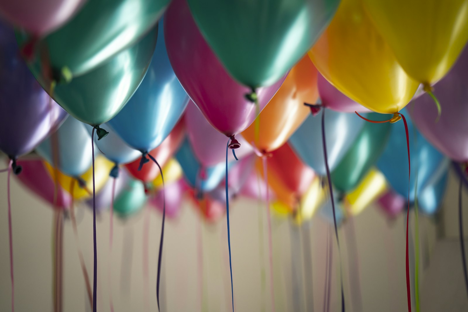 Balloons and celebration styling for a private party