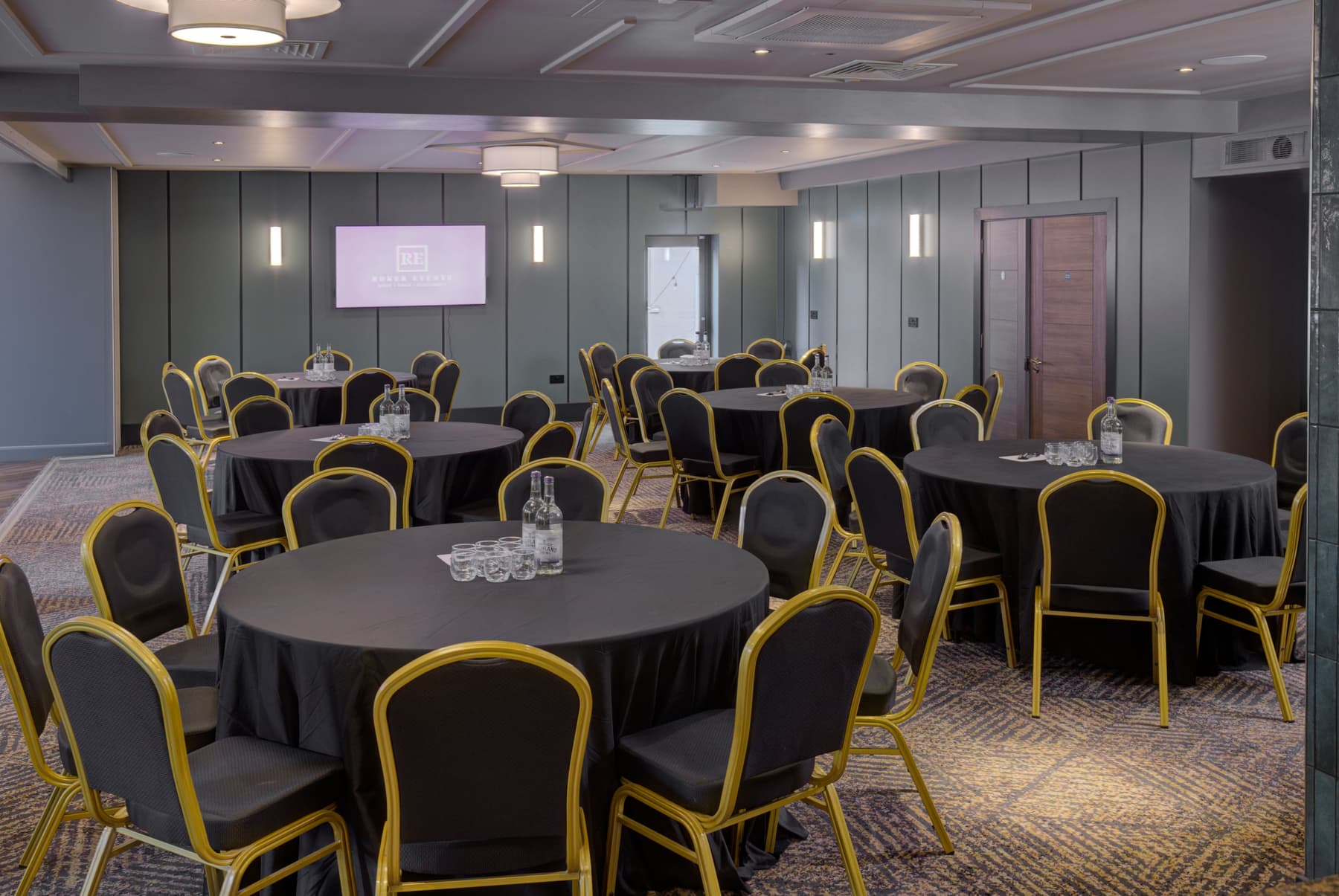 The Seaton Suite set for a celebration