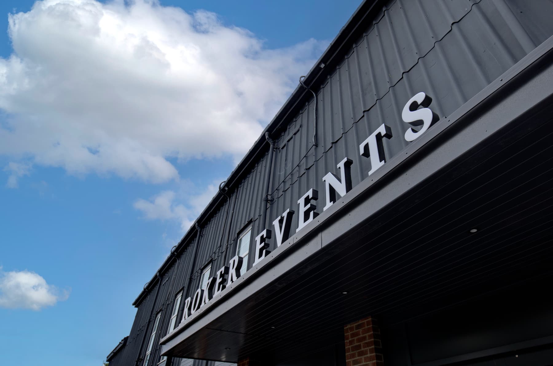Roker Events sign