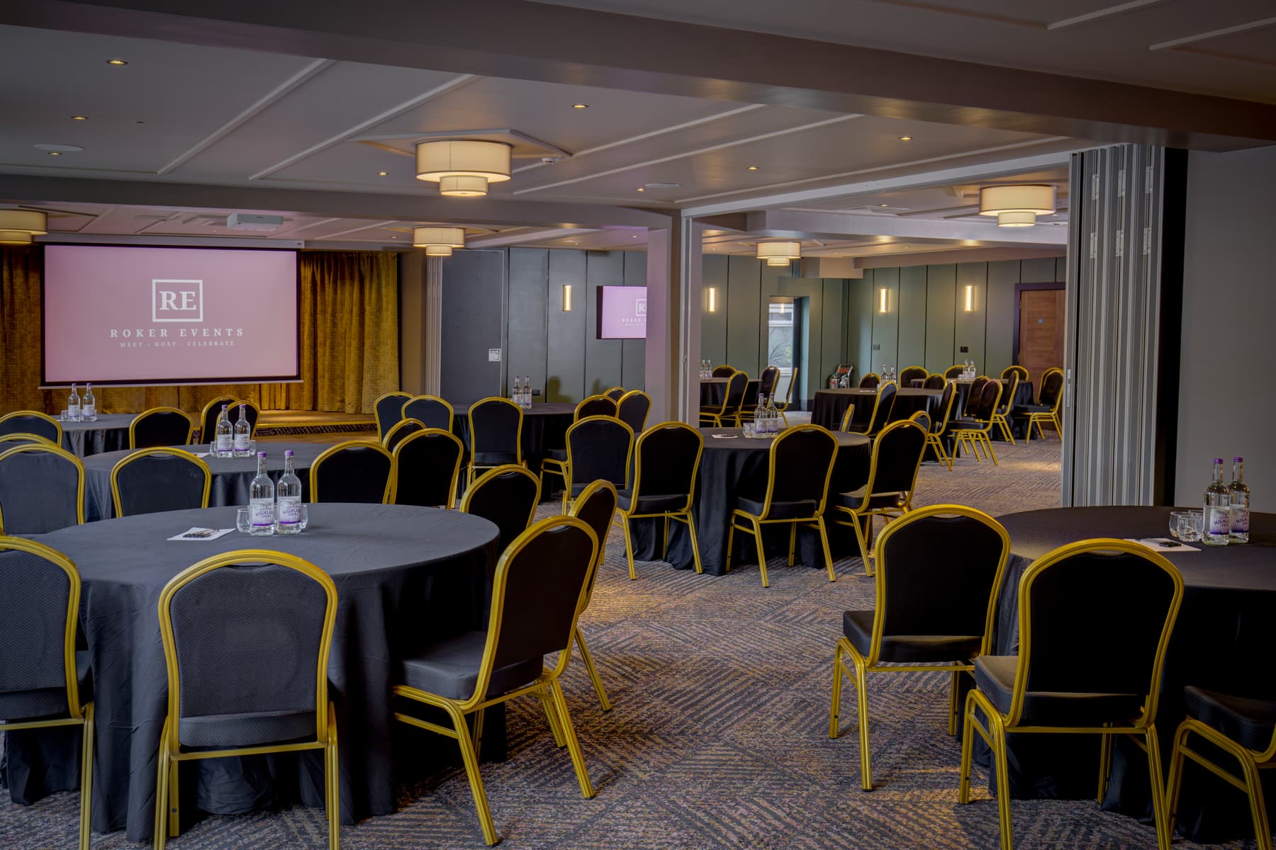The Seaton Suite set for a corporate event