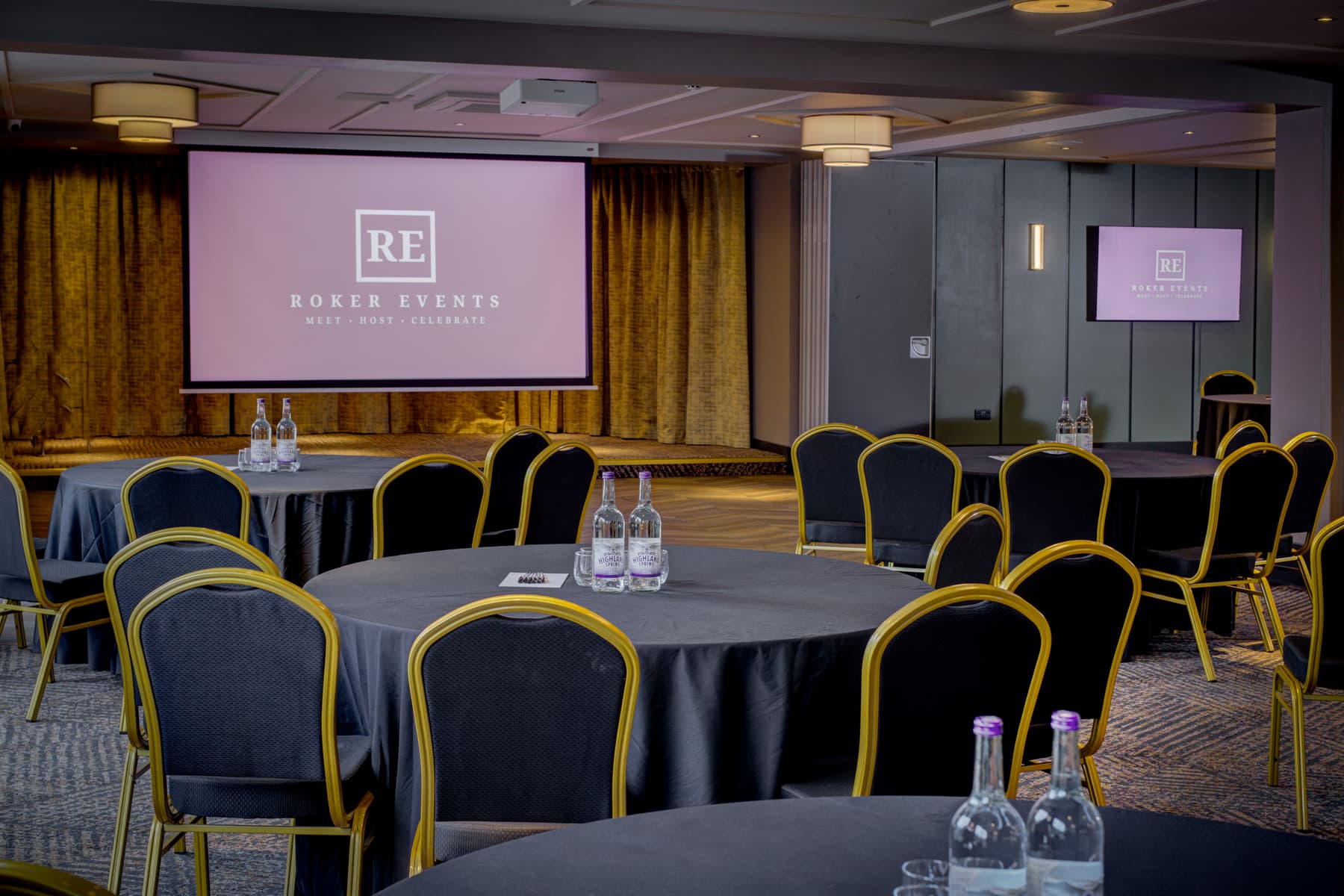 Seaton Suite cabaret setup
