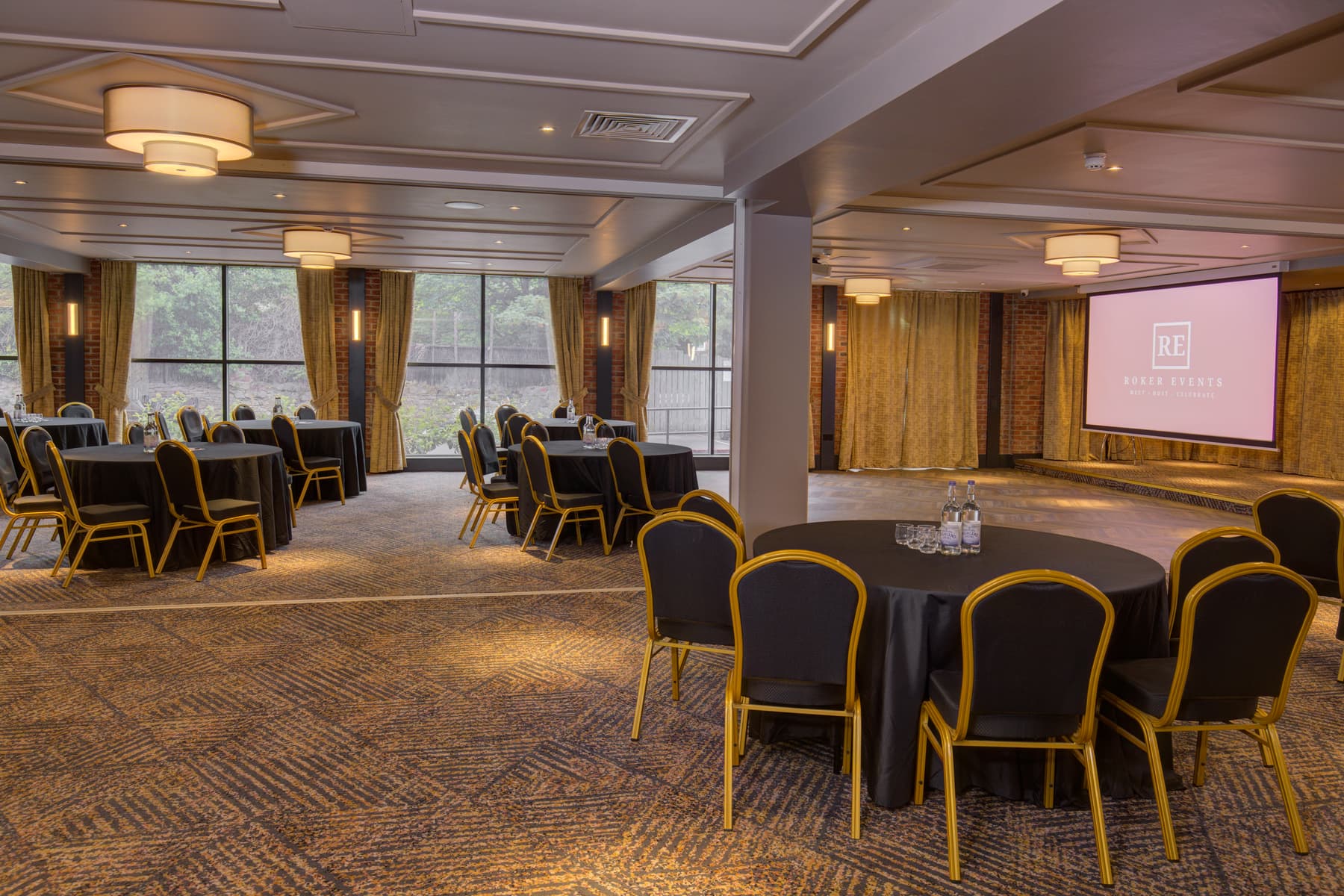 Seaton Suite cabaret setup